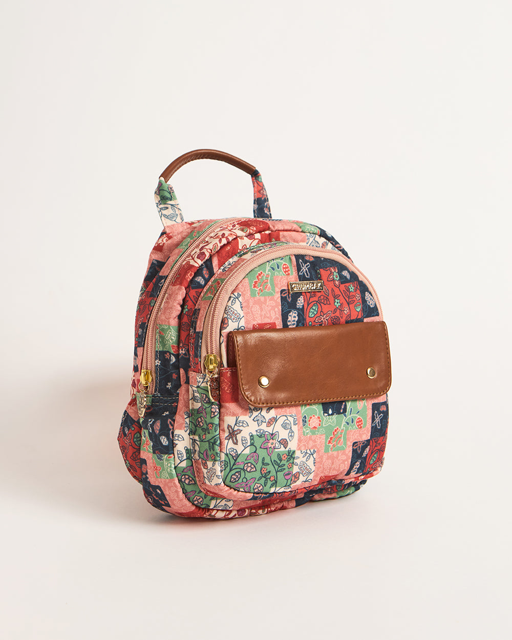 Raasta Mini Backpack - Batik Patch-print | Digital Nomad