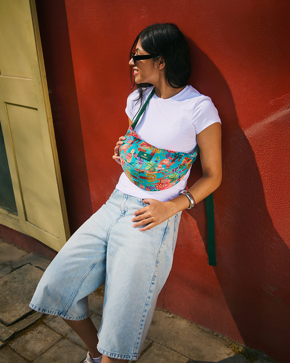Trippy Half Moon Shoulder Bag - Jaipurscape | Digital Nomad