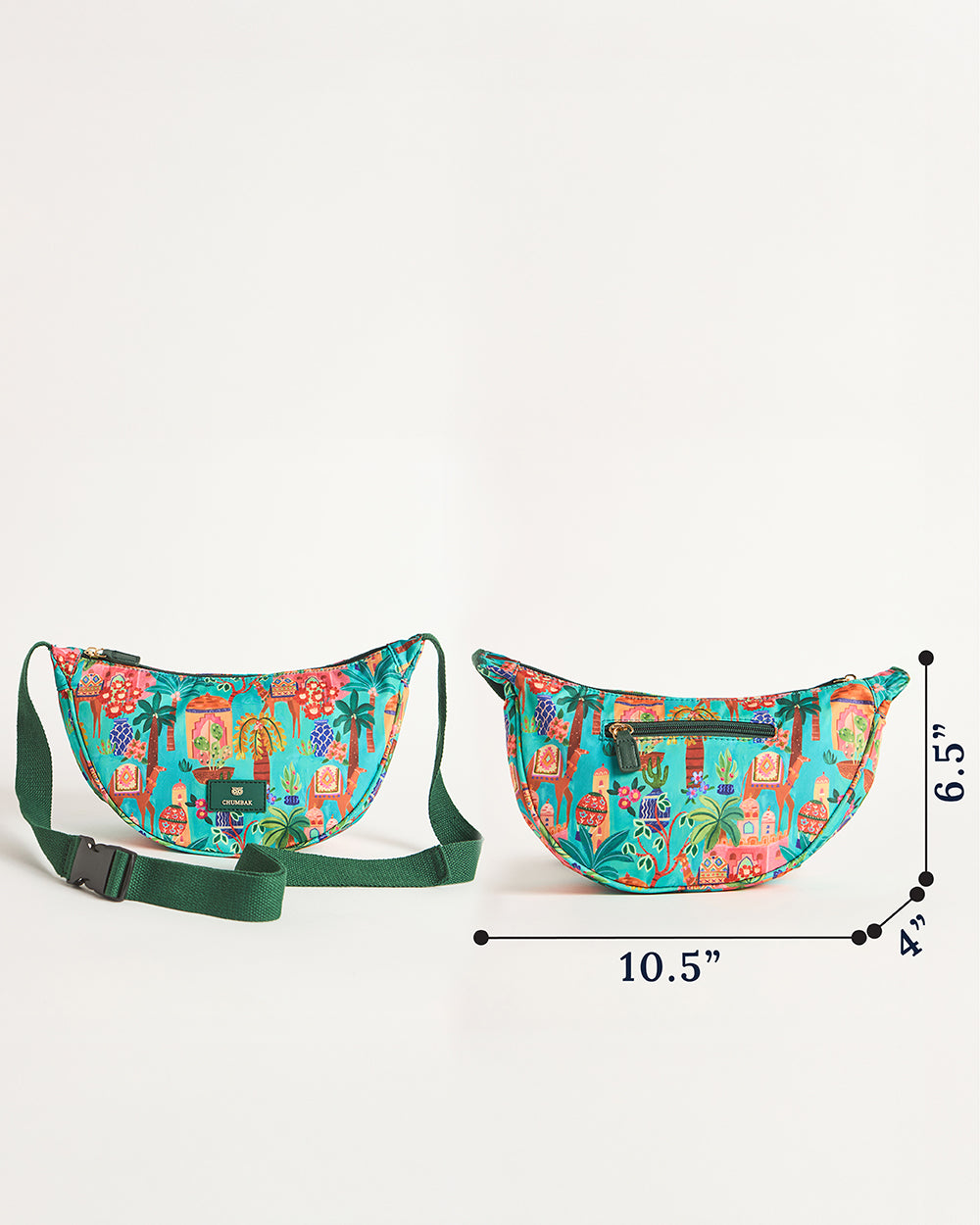Trippy Half Moon Shoulder Bag - Jaipurscape | Digital Nomad