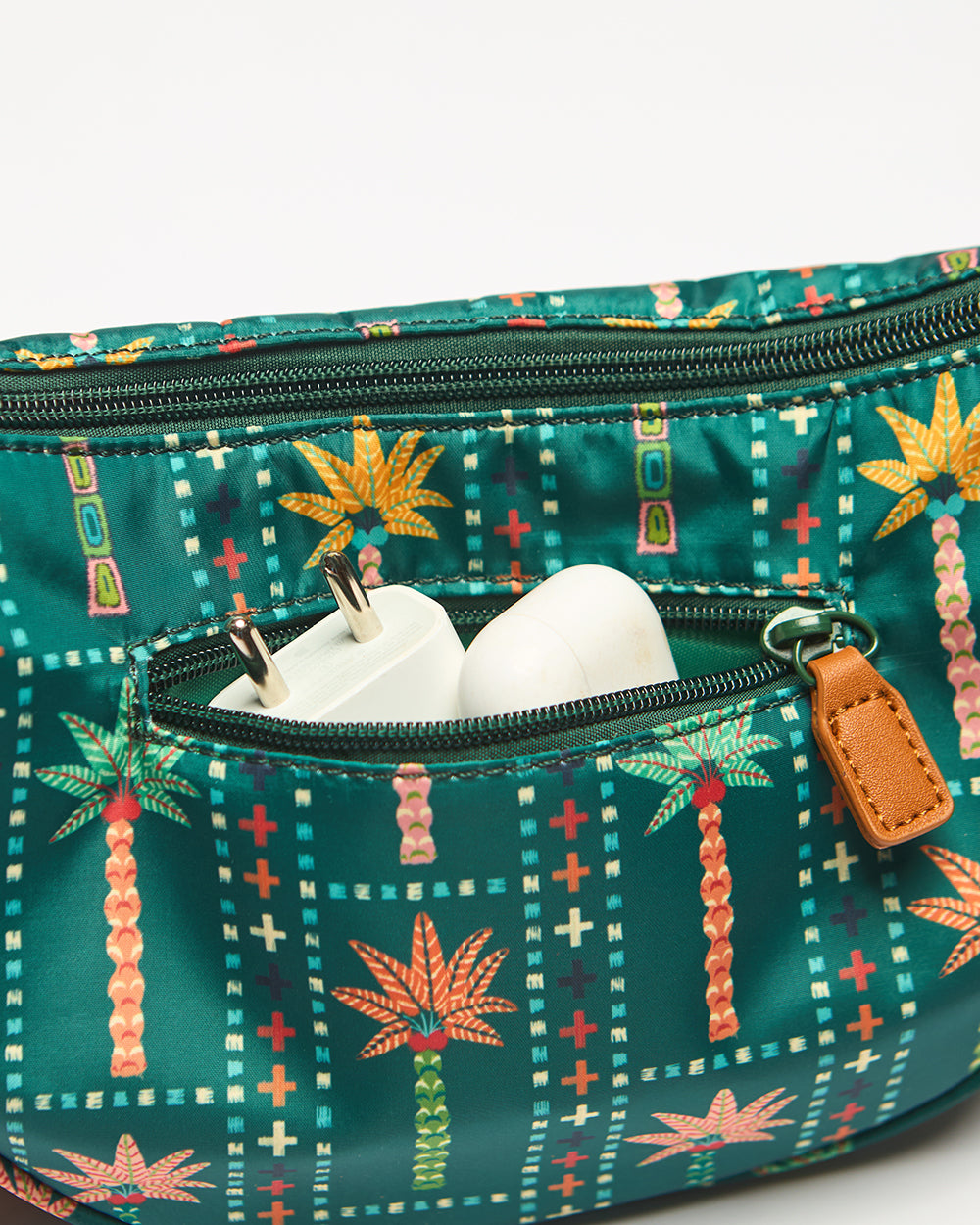 Trippy Half Moon Shoulder Bag - Palms | Digital Nomad