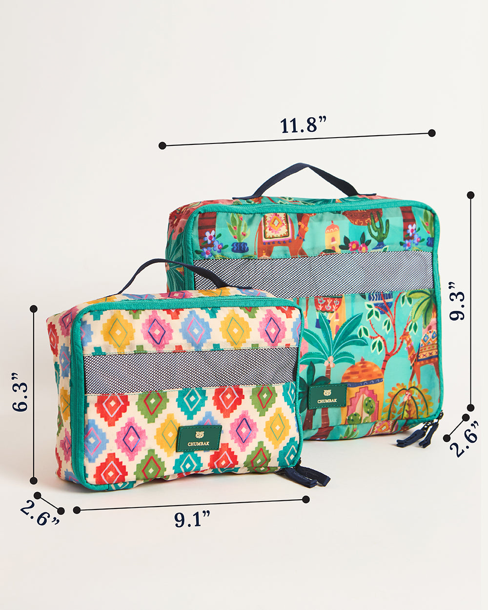 Vacay Travel Organizer Set - Set of 2, Jaipurscape | Digital Nomad