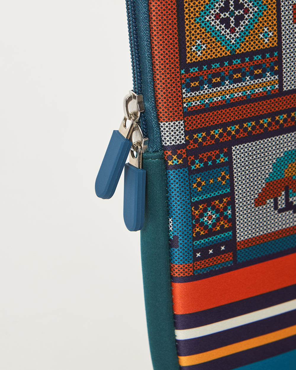 Teal by Chumbak Folk Tales Laptop Sleeve, 15"