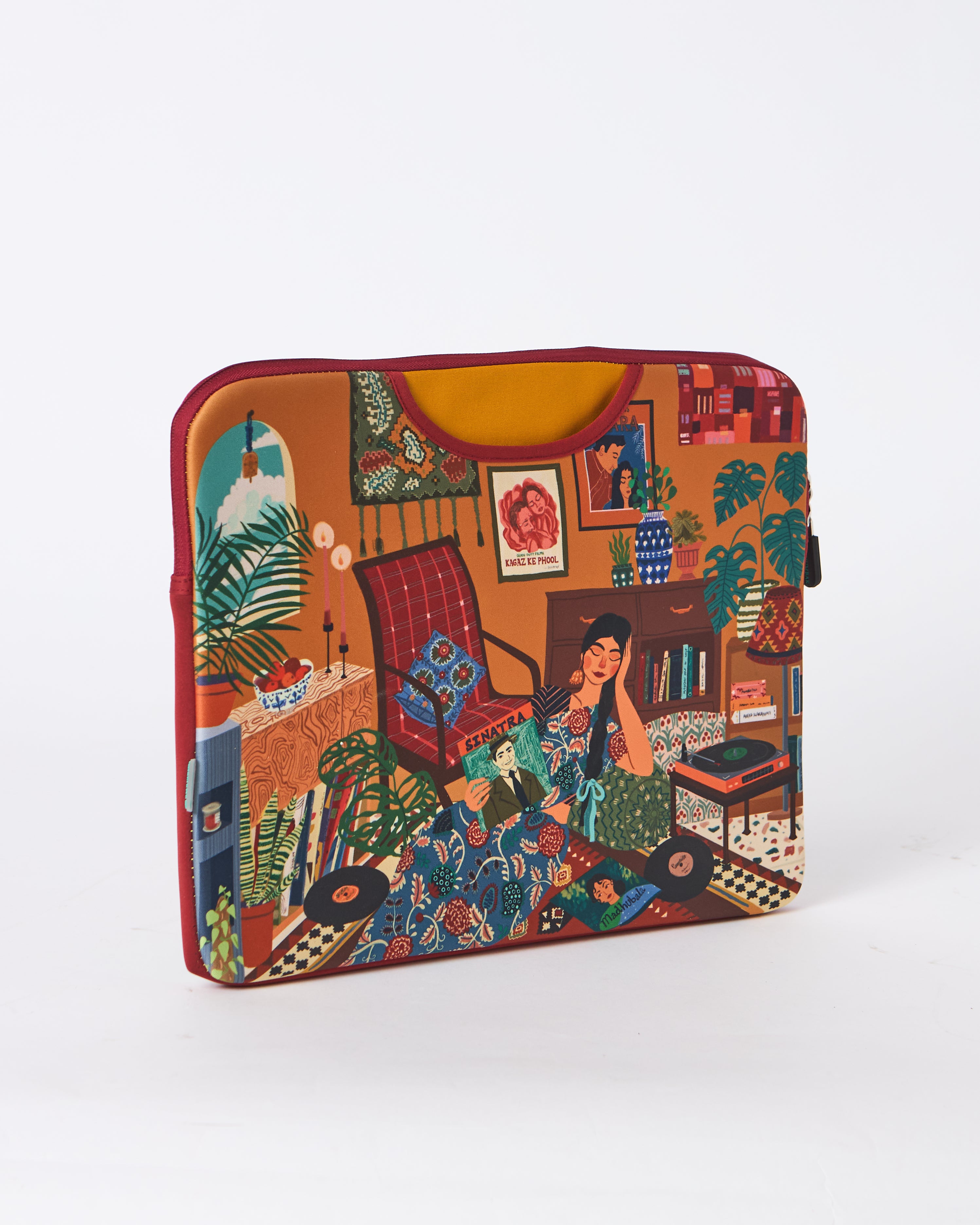 Retro Malkin Laptop Sleeve, 13"