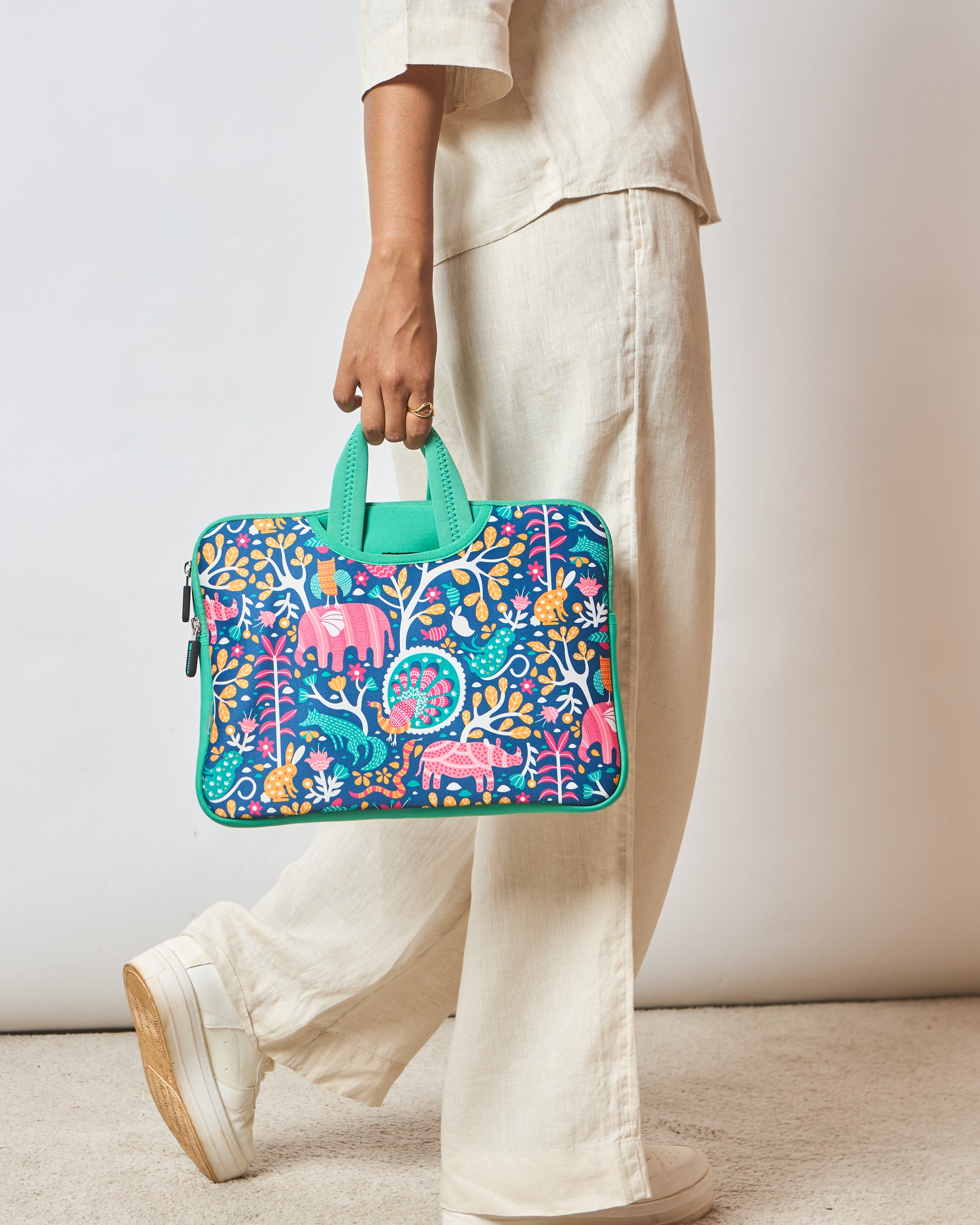 Sundarbans Gondh Laptop Sleeve, 13"