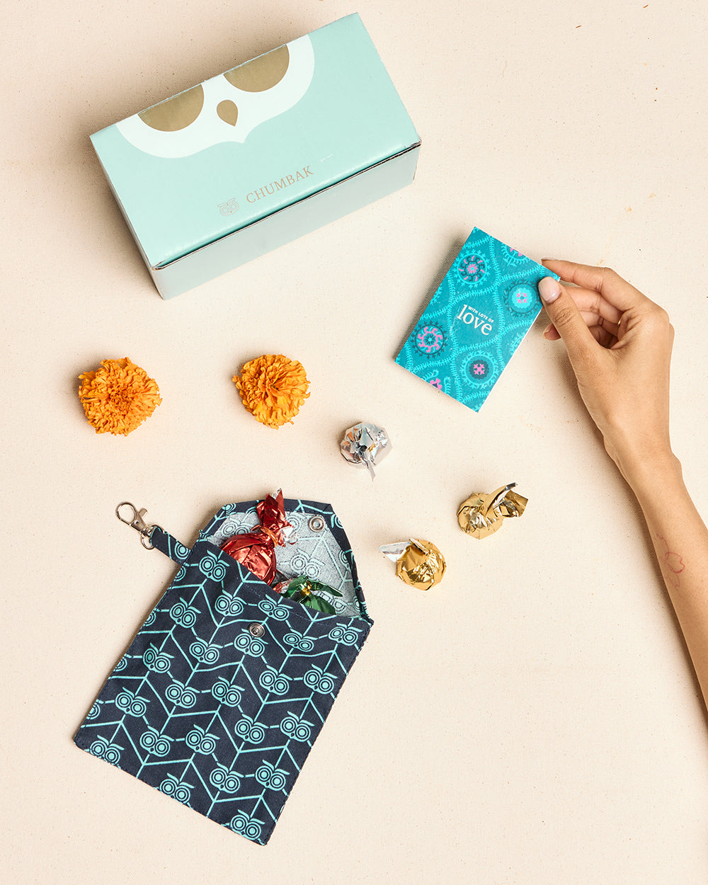 Essentials Rakhi Gift Box - Set of 3 (For your Brother)