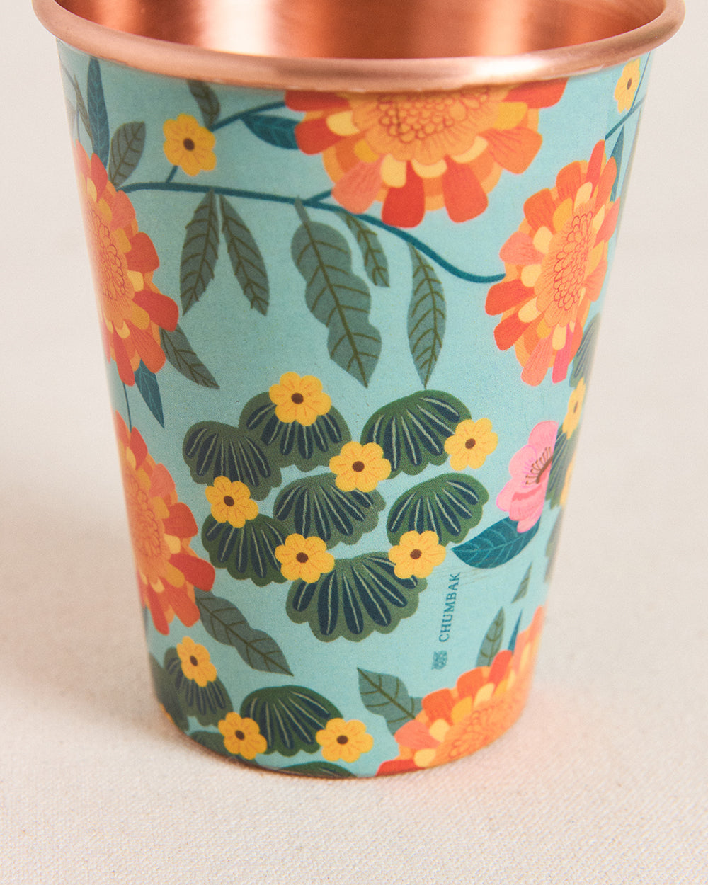 Marigold Copper Tumbler, Big