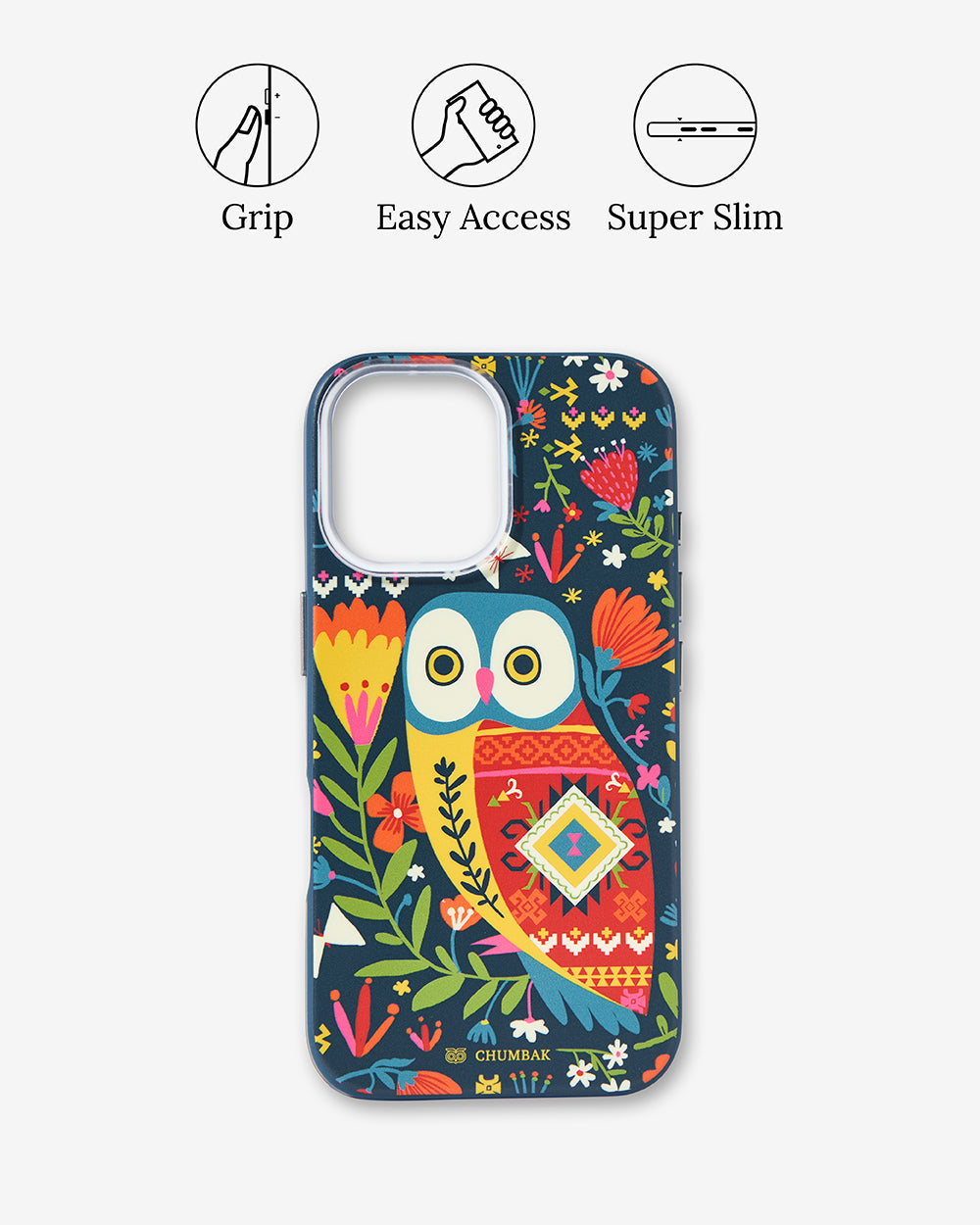 Phone Case Cover for iPhone 16 - Classic Owl