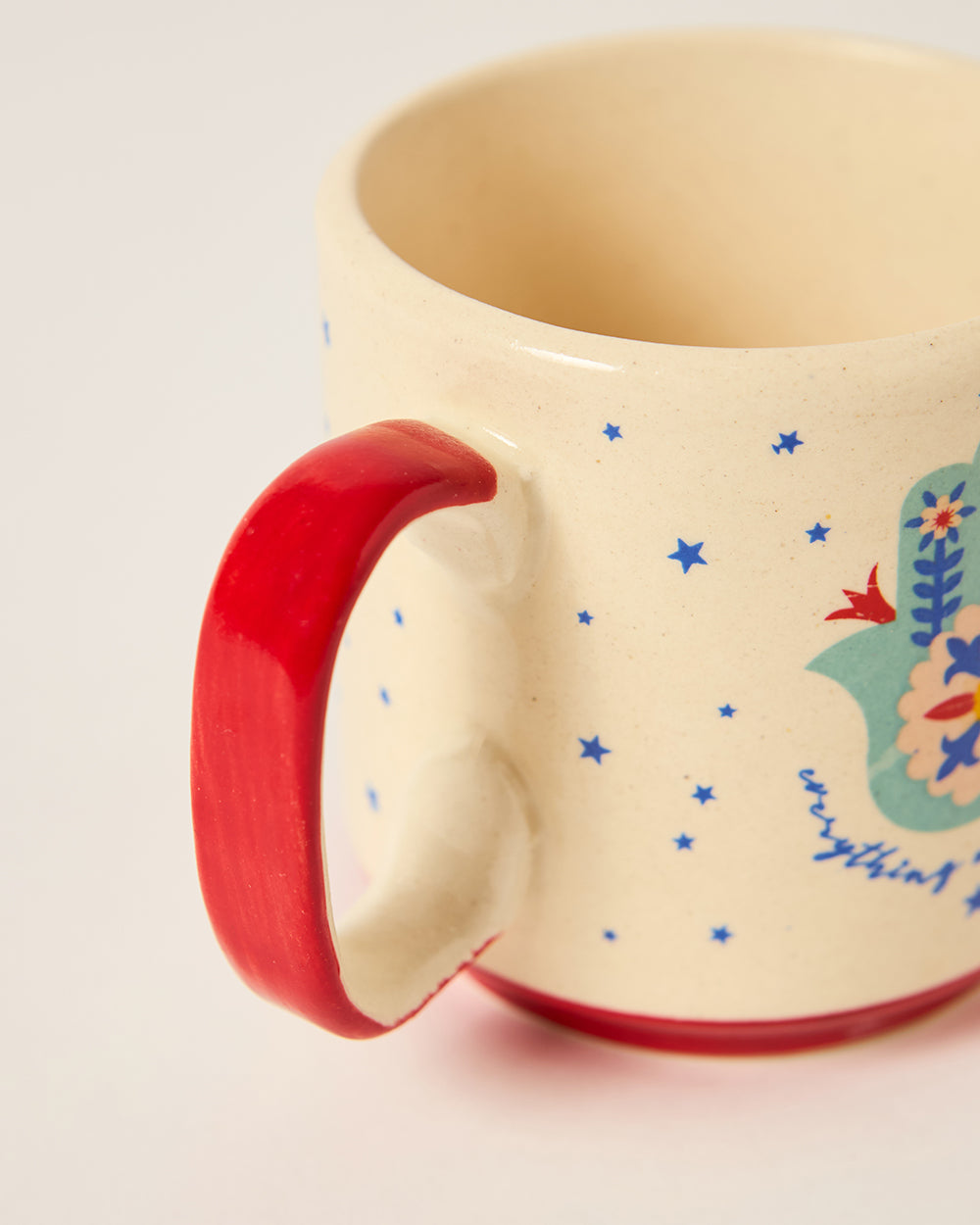 Holiday Hot Chocolate Mug - Hamsa