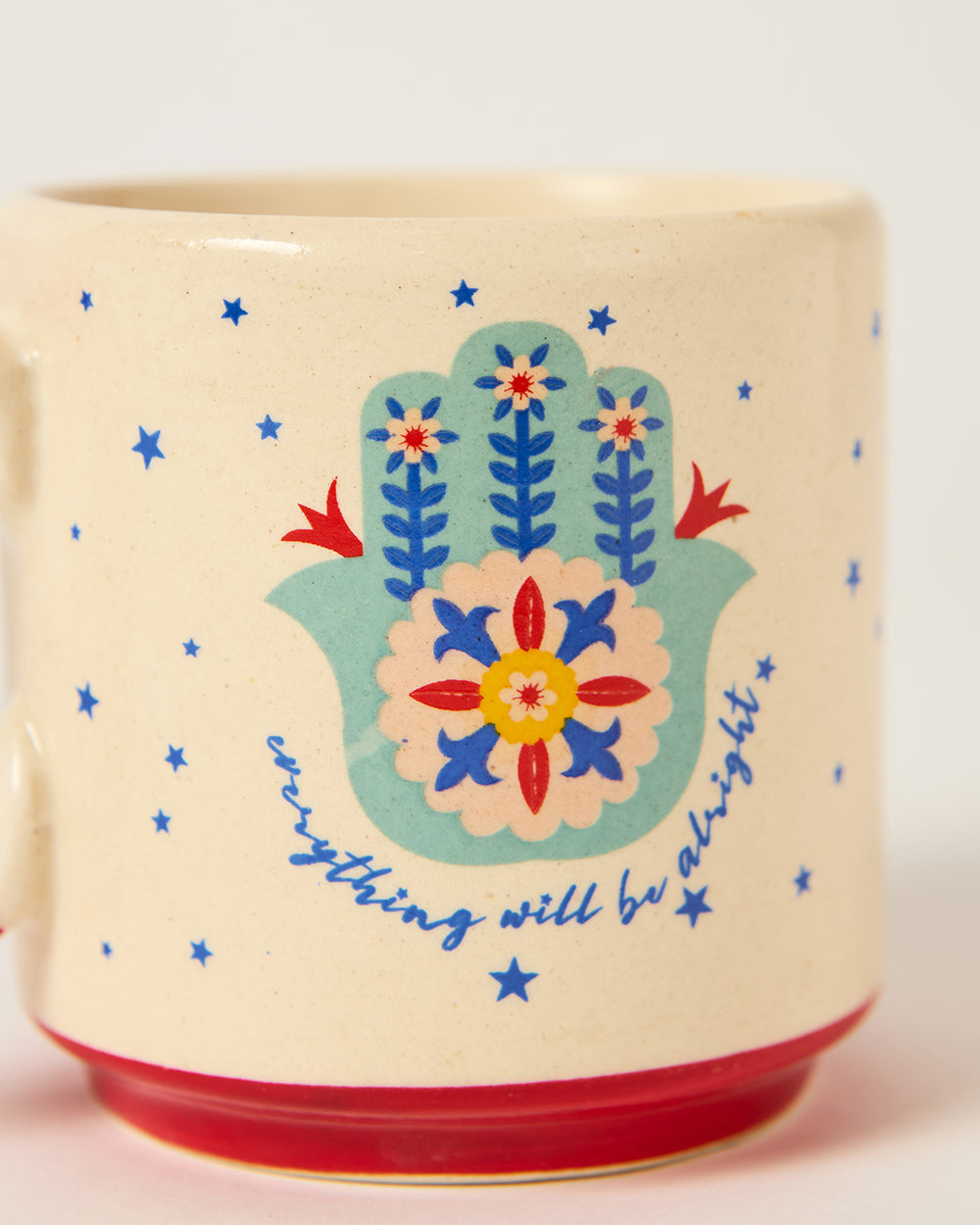 Holiday Hot Chocolate Mug - Hamsa