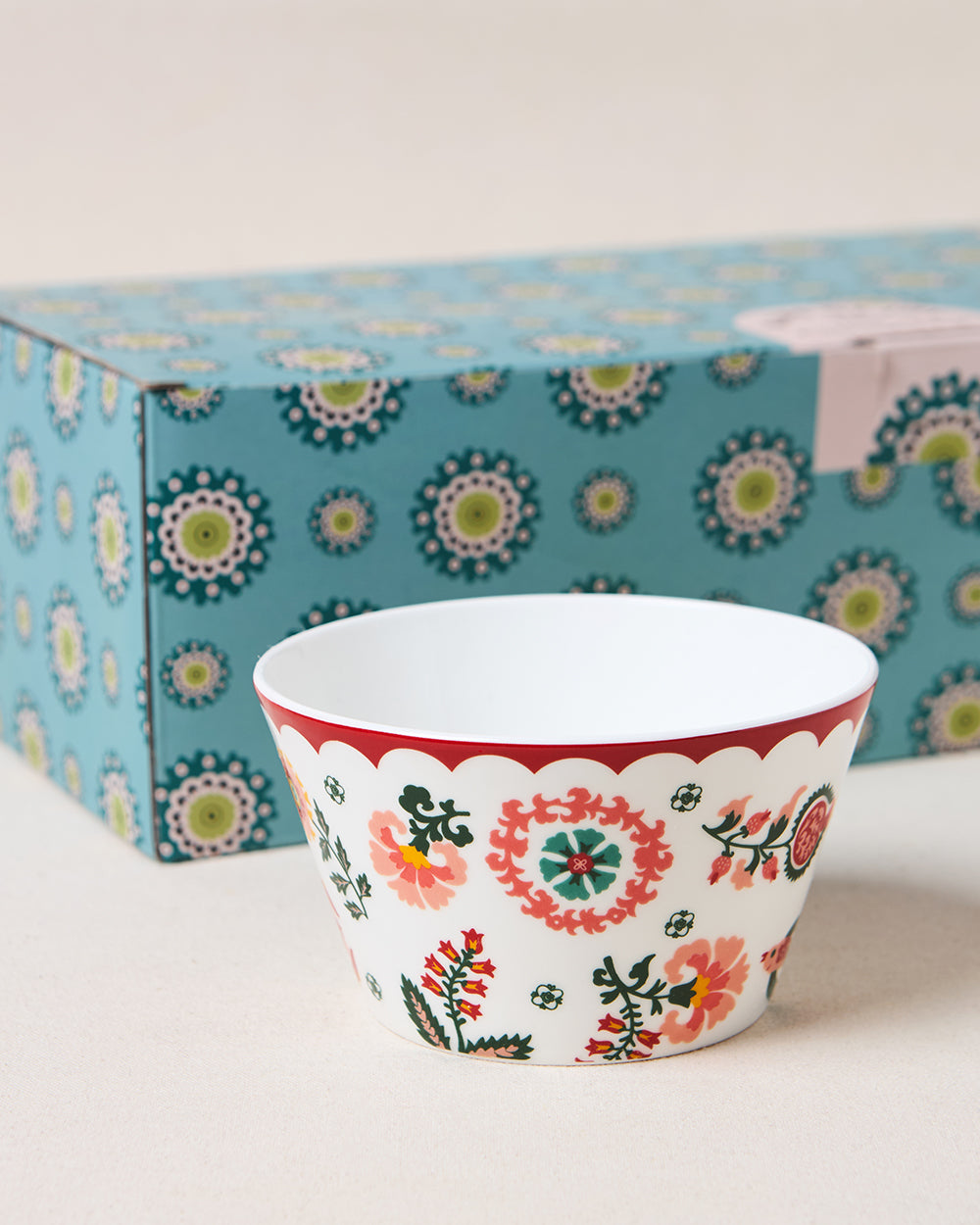 Suzani Bloom Tea Trio, Gift Set of 3 | Comes in a Gift Box
