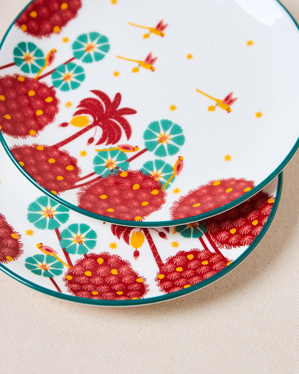 Saanjh Snack Plates Gift Set of 4