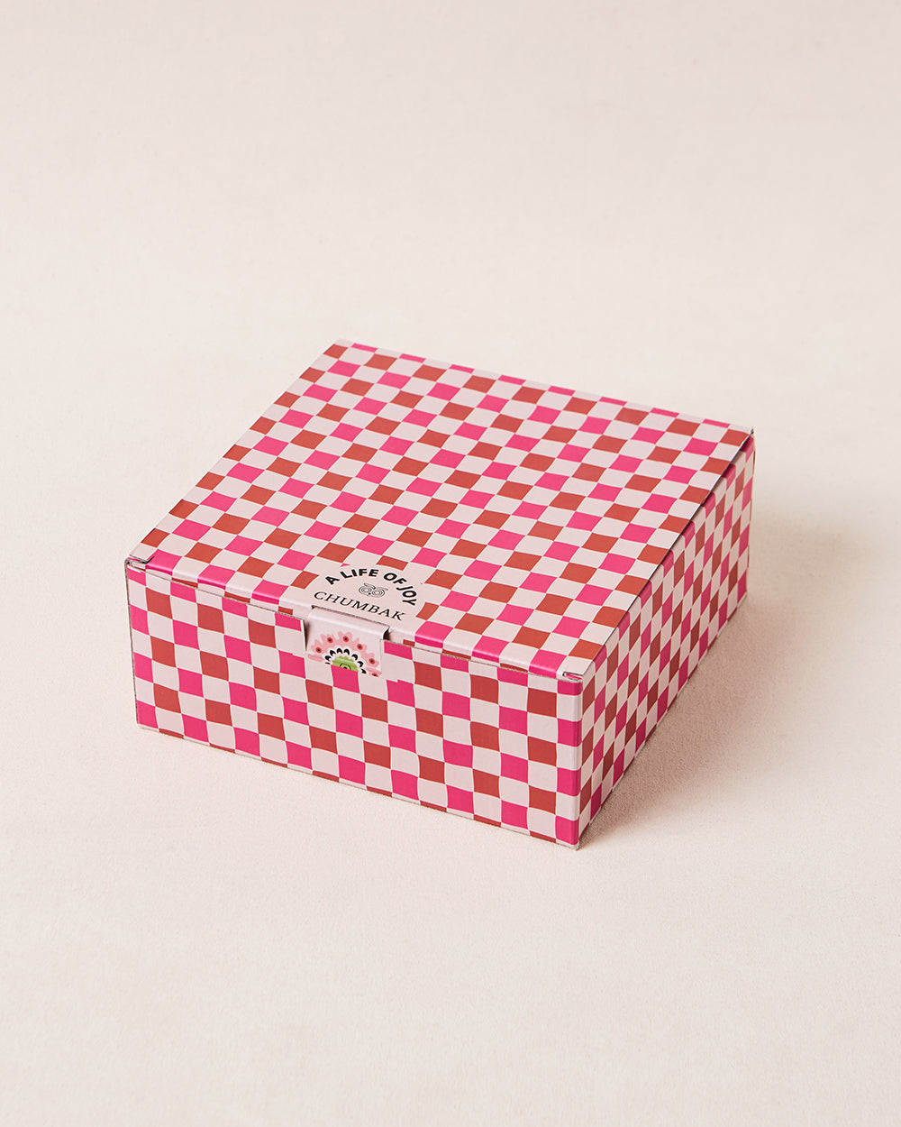 Suzani Blossom Snack Plates Gift Set of 4