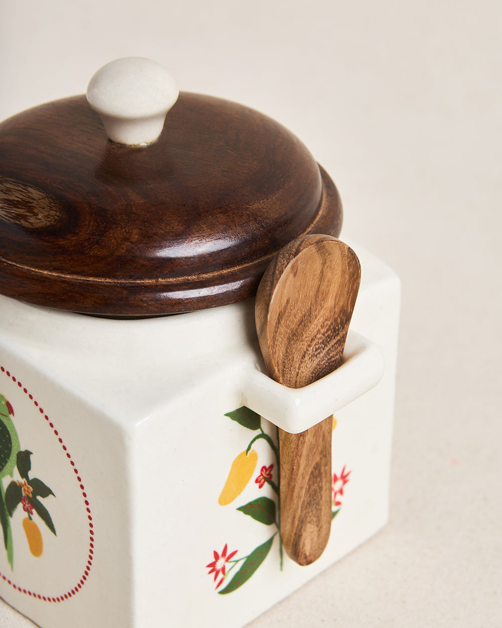 Serenade Storage Jar with Spoon| Summer Serenade