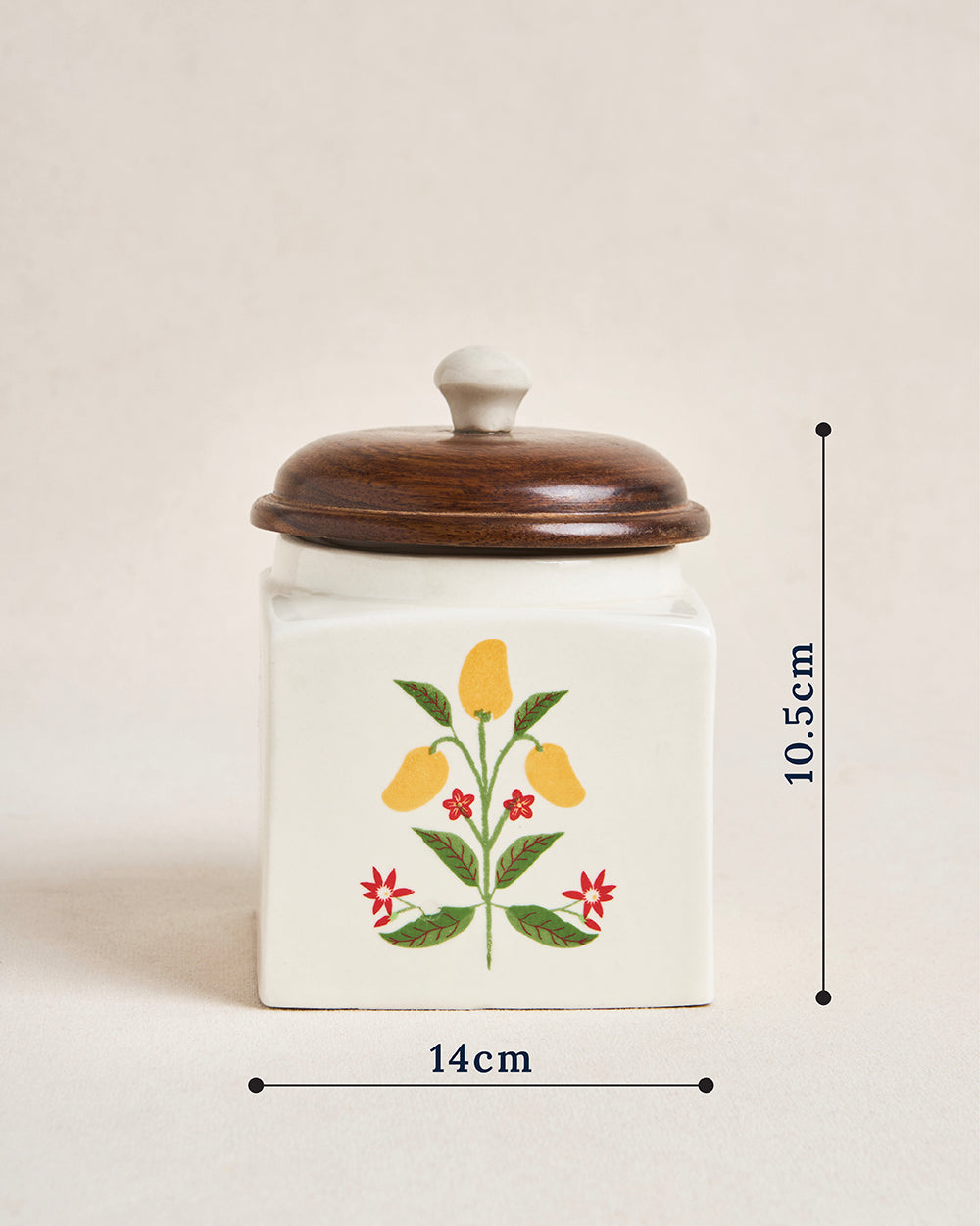 Serenade Storage Jar with Spoon| Summer Serenade