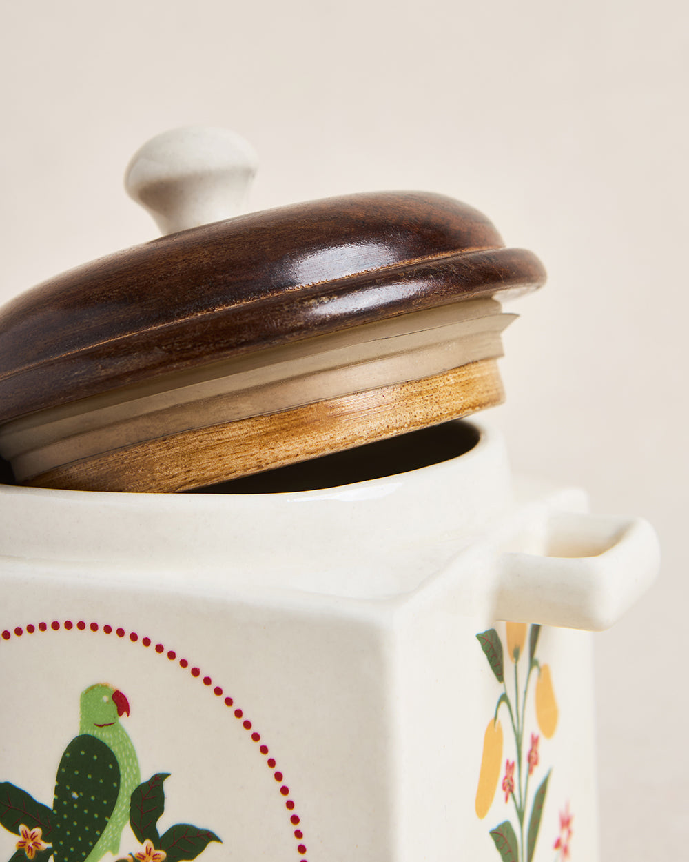 Serenade Storage Jar with Spoon| Summer Serenade