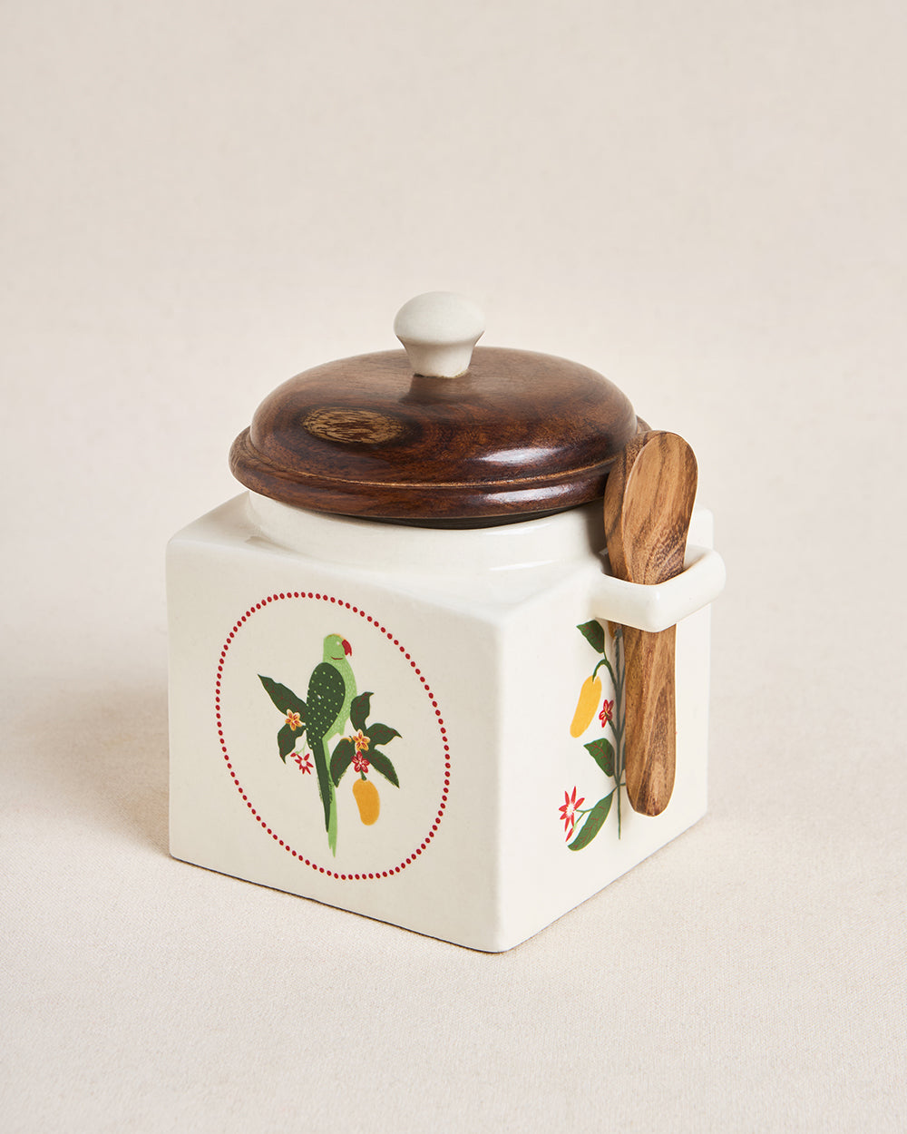 Serenade Storage Jar with Spoon| Summer Serenade