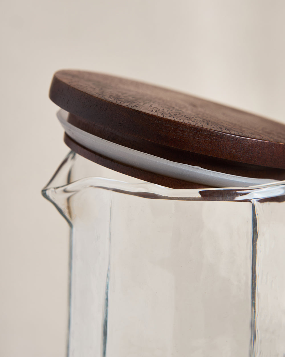 Farmhouse Glass Pitcher with Lid, 1250ml| Summer Serenade