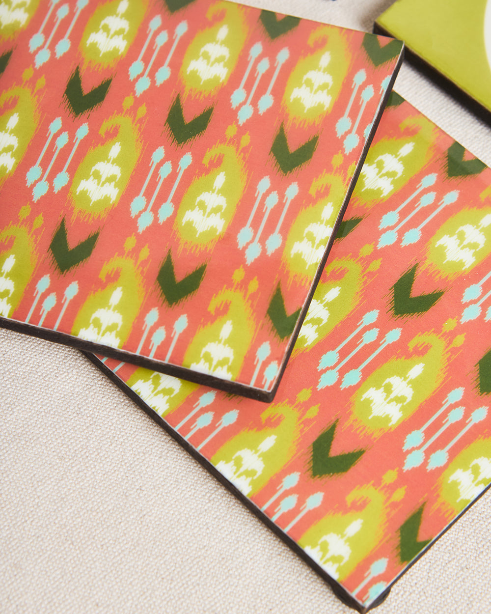 Serenade Wooden Coasters - Set of 6| Summer Serenade