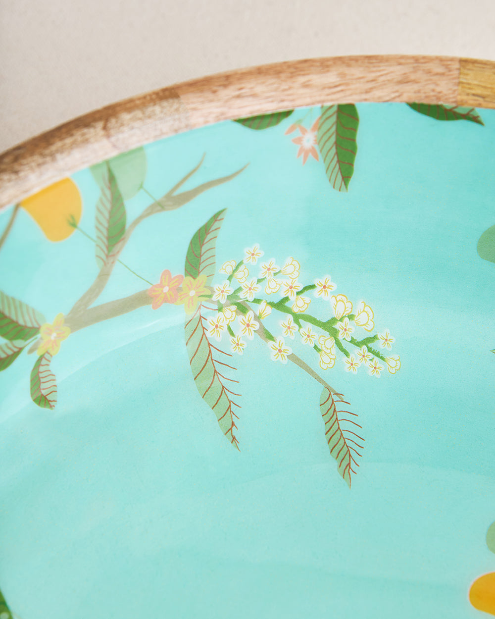 Serenade Wooden Bowl, 10"| Summer Serenade