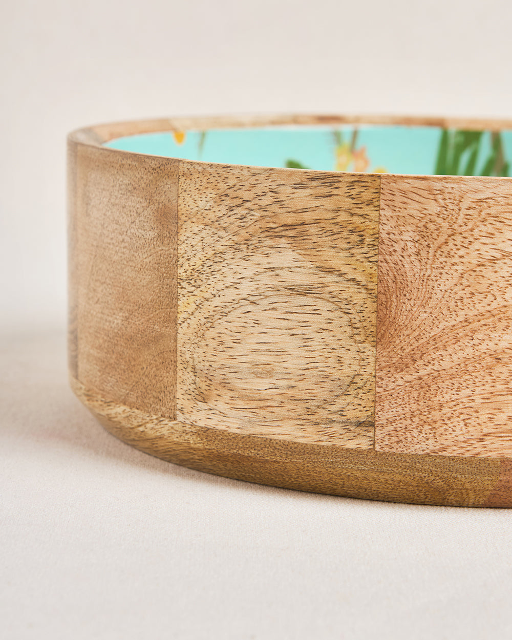 Serenade Wooden Bowl, 10"| Summer Serenade
