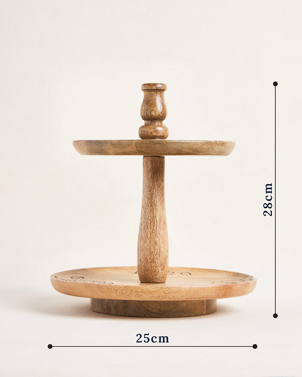 Farmhouse Wooden Serveware Stand| Summer Serenade