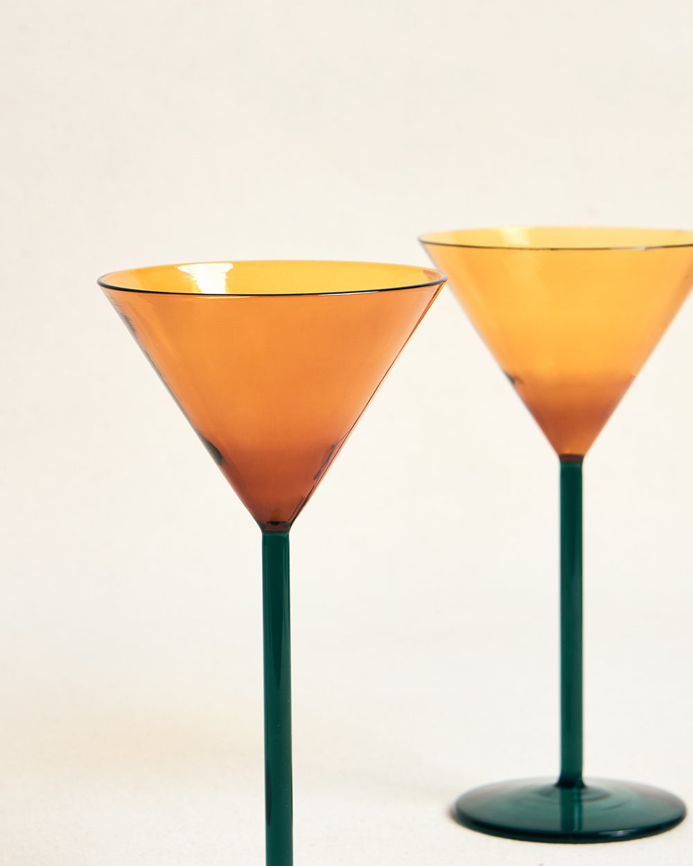 Cove Martini Glass Gift Set - Set of 2 | 160 ml| Summer Serenade