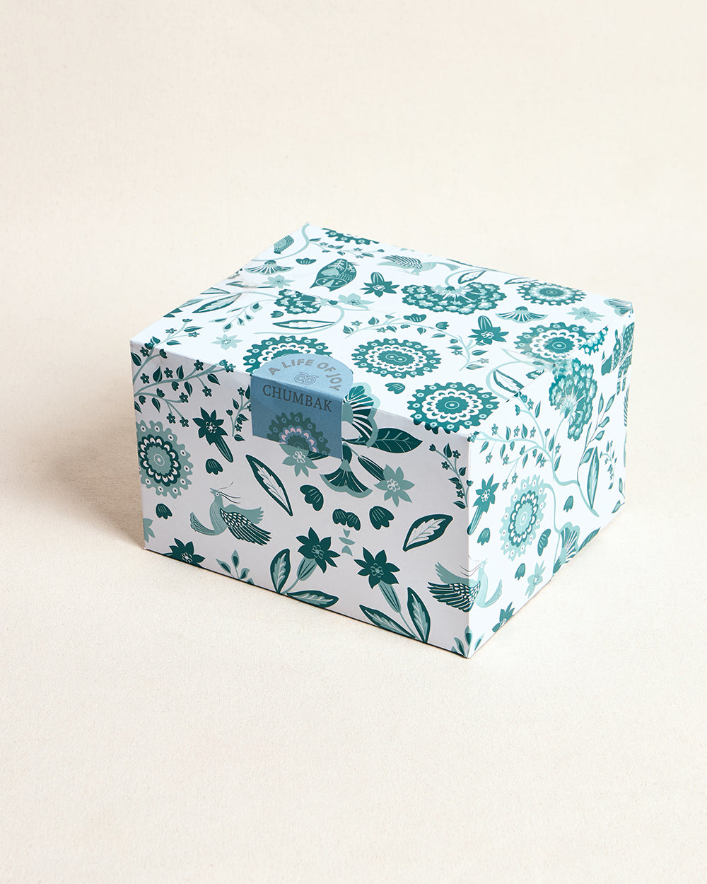 Cove Glass Tumblers Gift Set - Set of 2 | 580 ml | Summer Serenade