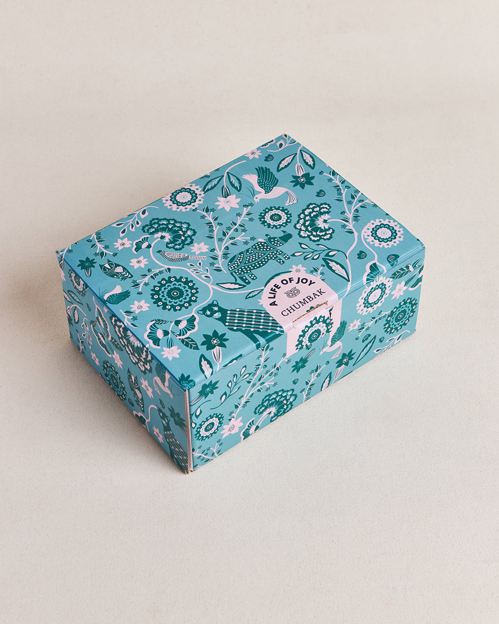 Ikat Paisley Dessert Bowls Gift Set - Set of 6, 160 ml