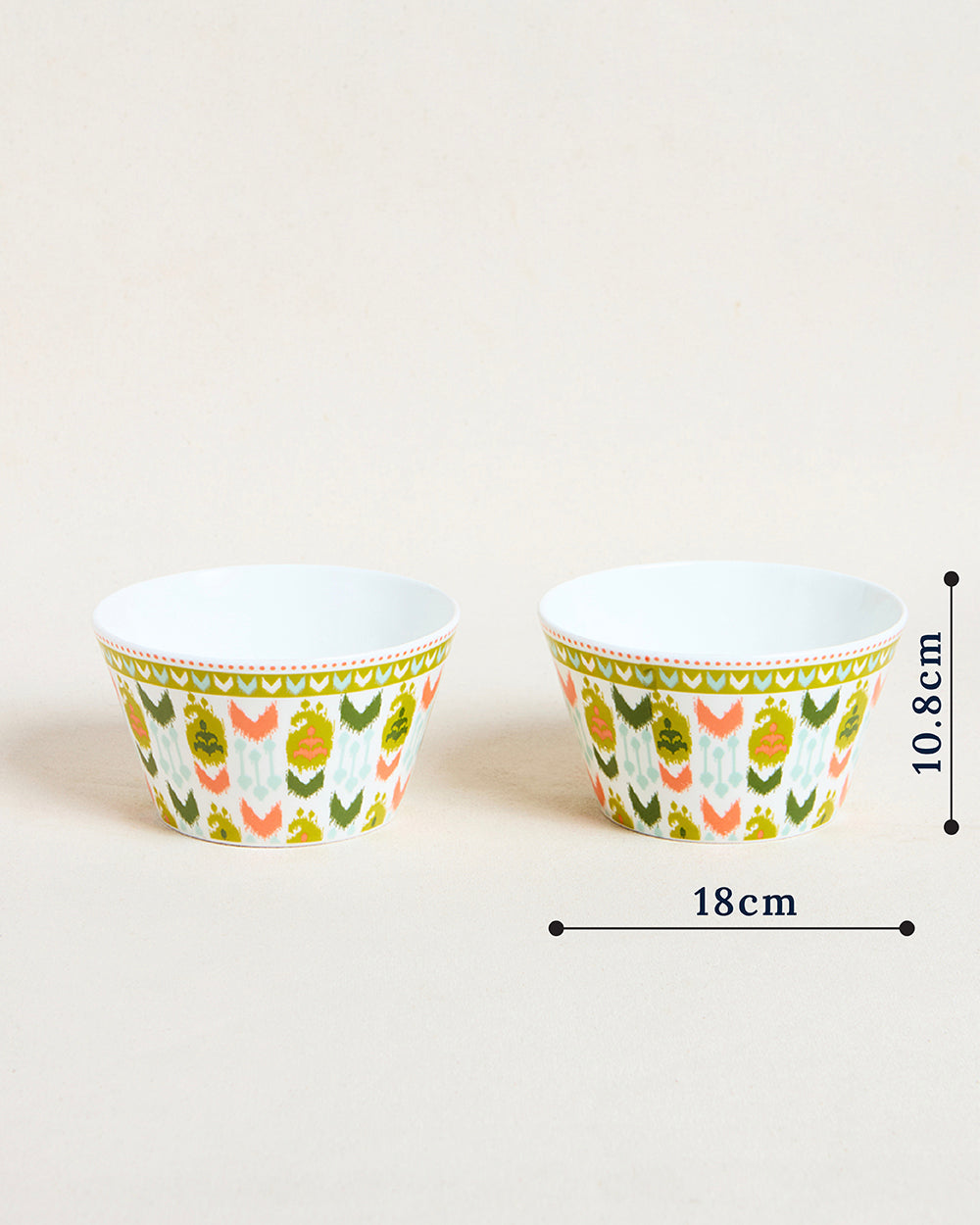 Ikat Paisley Bowls Gift - Set of 2| Summer Serenade