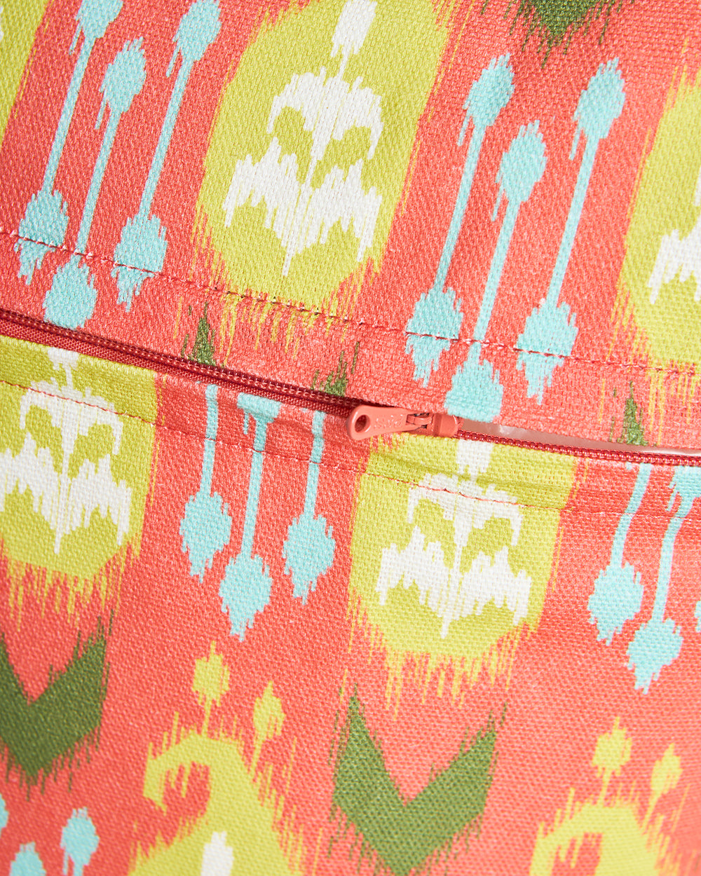 Ikat Paisley Cushion Cover, 20"| Summer Serenade