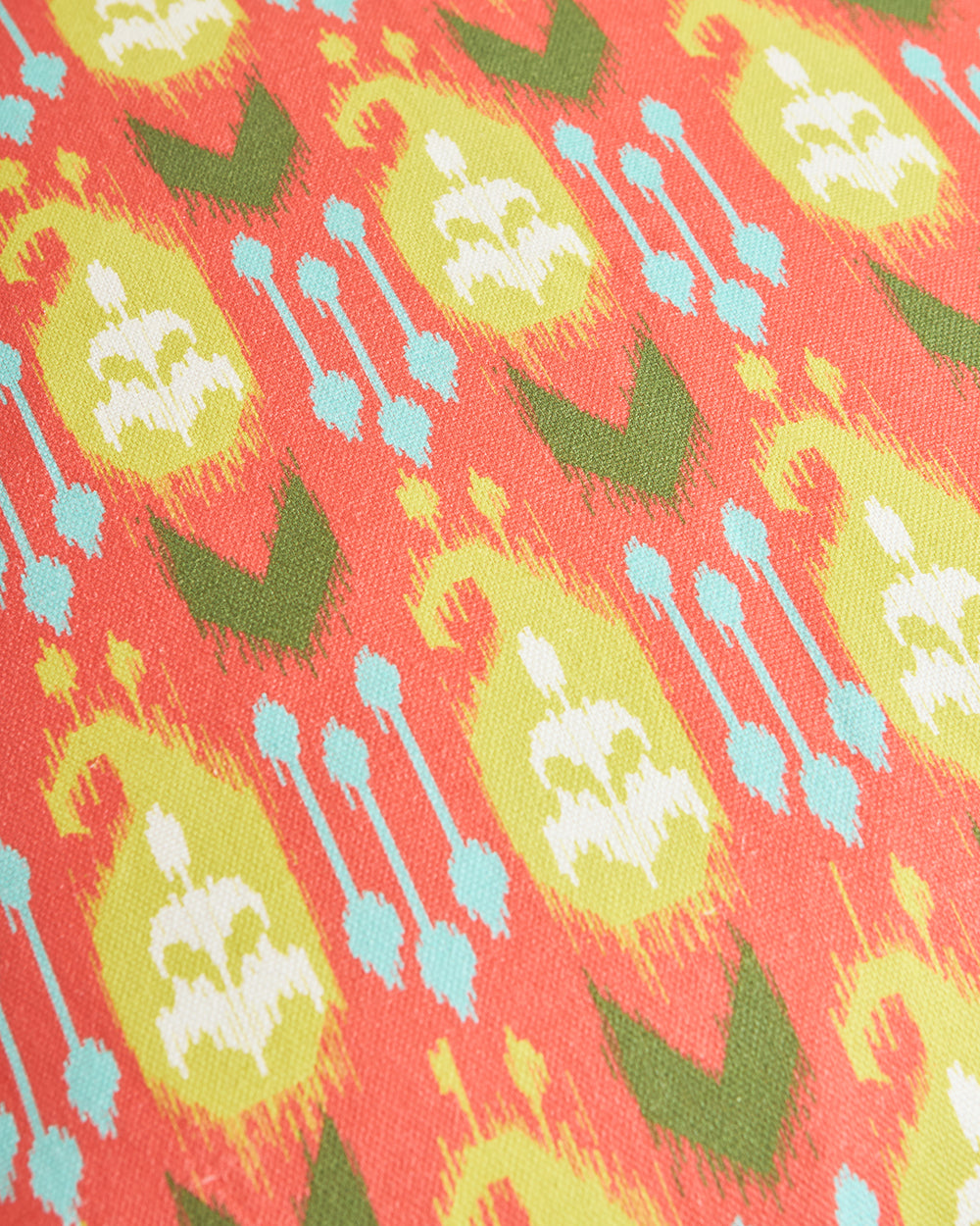 Ikat Paisley Cushion Cover, 20"| Summer Serenade