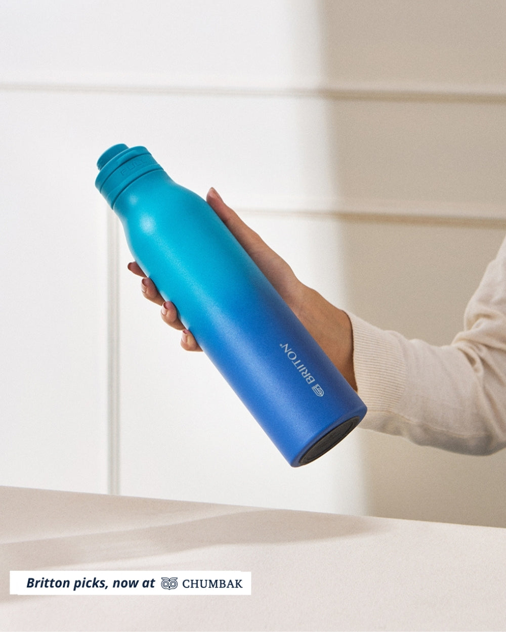 Hummer Vacuum Bottle, 750 ml | Sky Blue