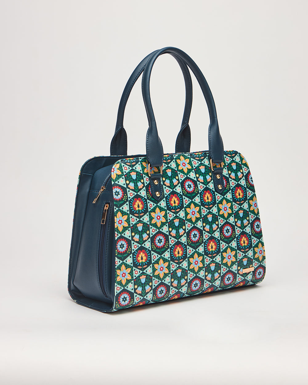 The Naples Tote – Floral | Digital Nomad
