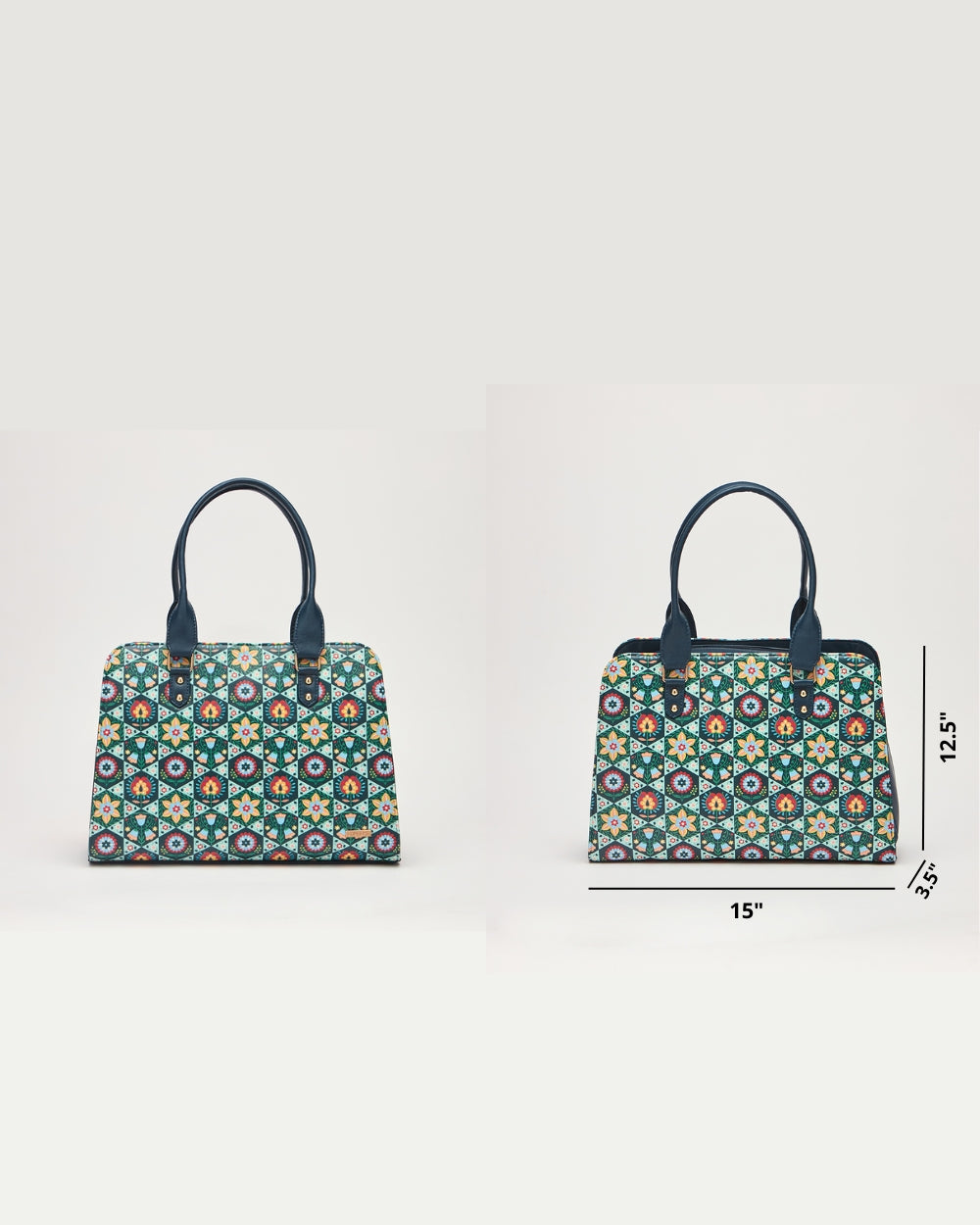 The Naples Tote – Floral | Digital Nomad