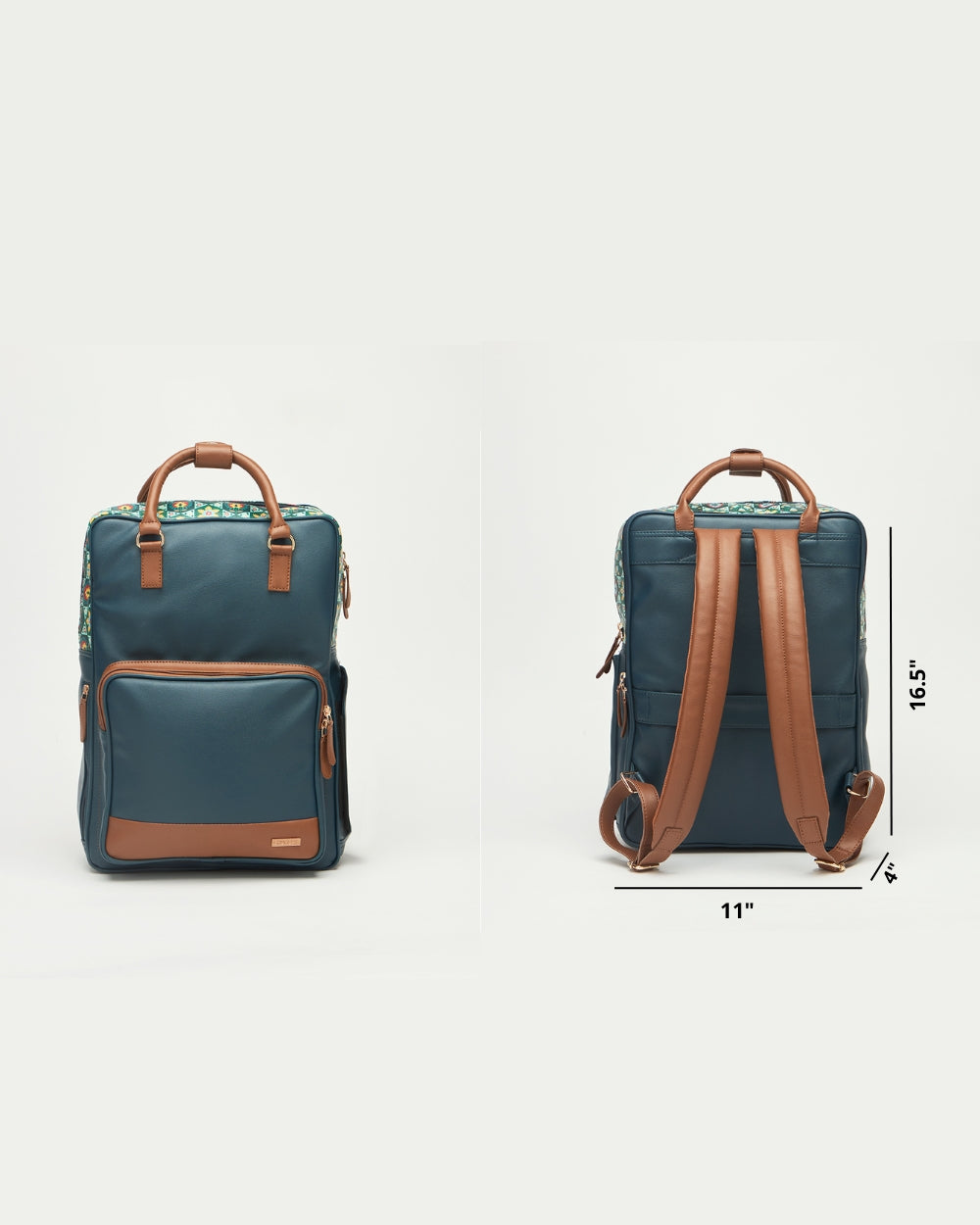 The Bombay Backpack - Floral | Digital Nomad