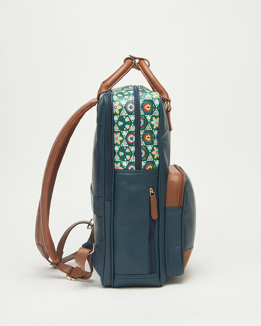 The Bombay Backpack - Floral | Digital Nomad