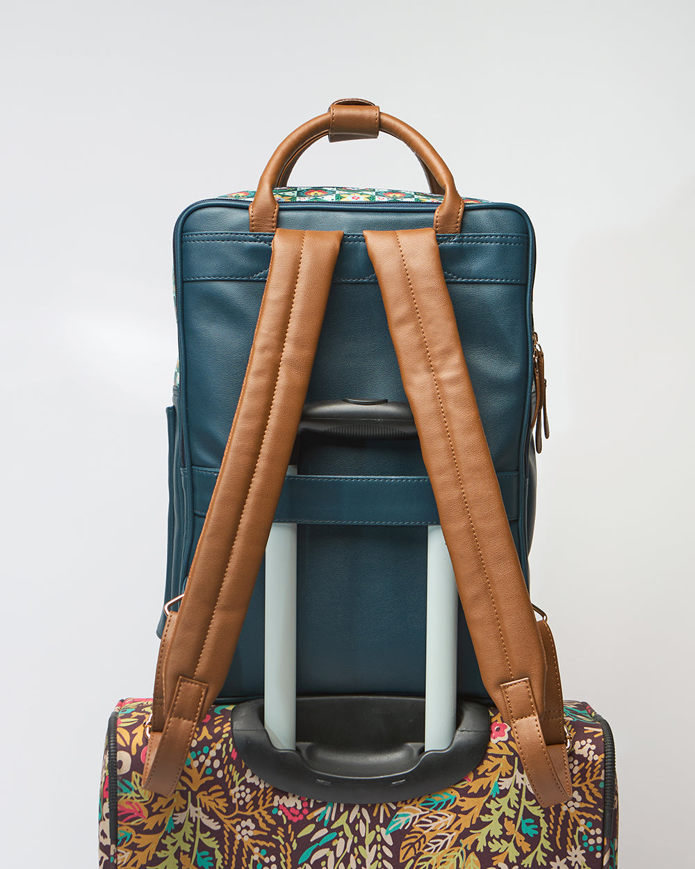 The Bombay Backpack - Floral | Digital Nomad