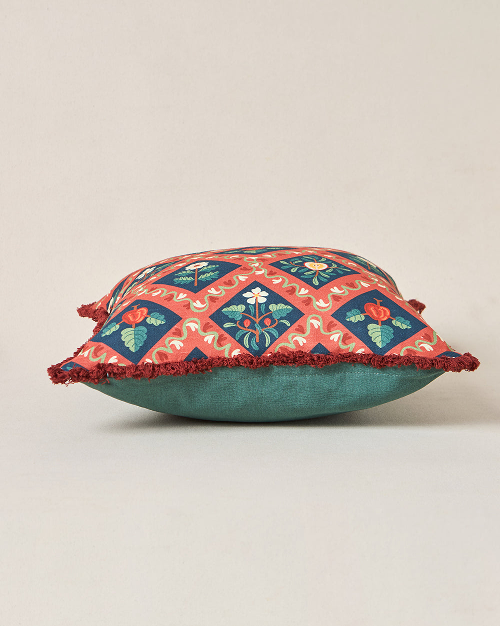 Jaali Cushion Cover, 16" | Kashmir Trails