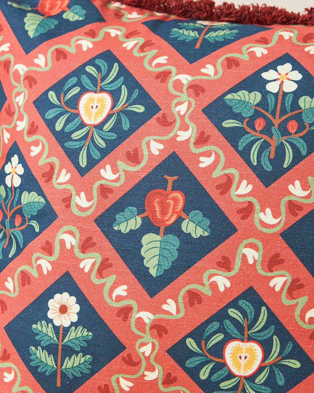 Jaali Cushion Cover, 16" | Kashmir Trails