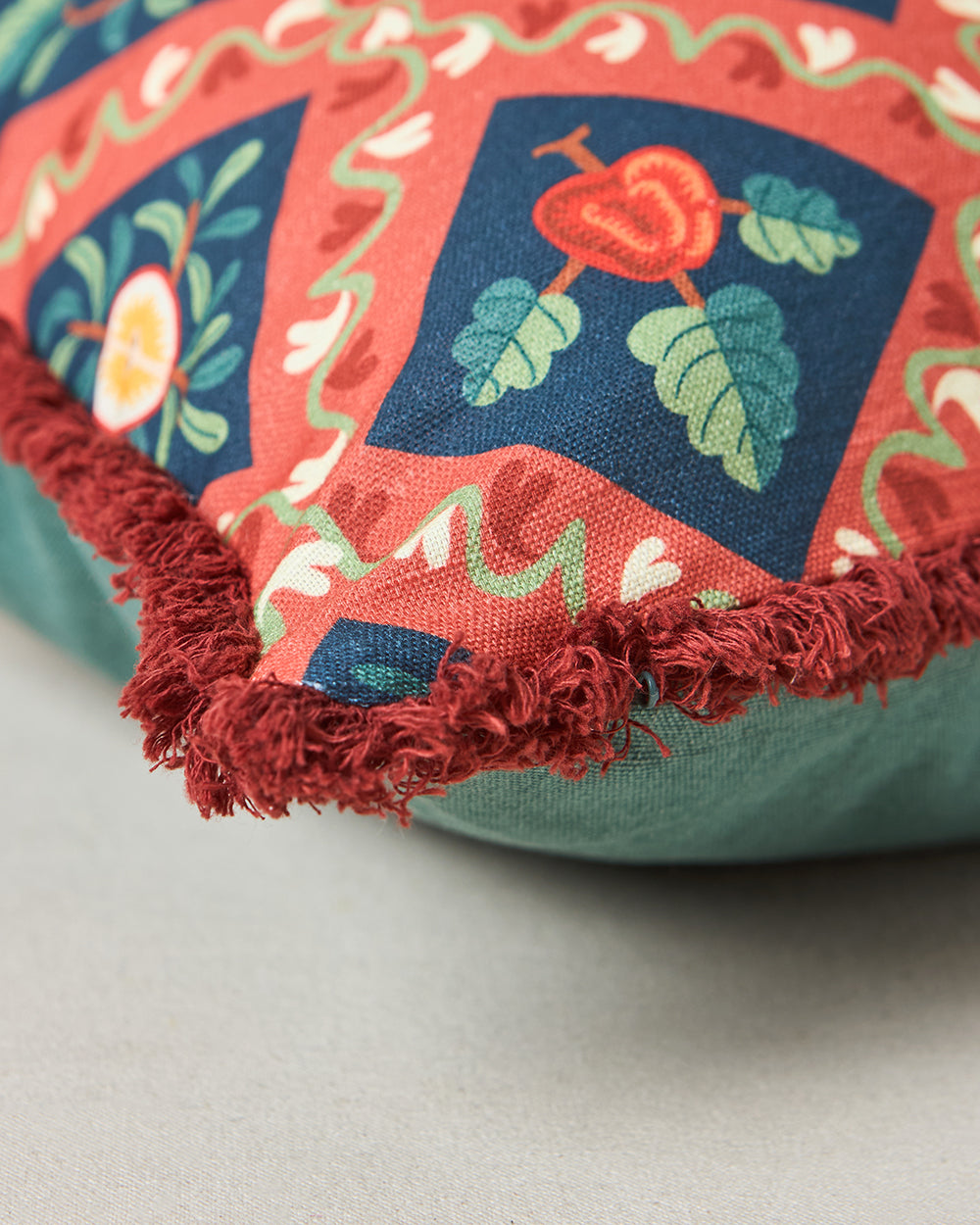 Jaali Cushion Cover, 16" | Kashmir Trails
