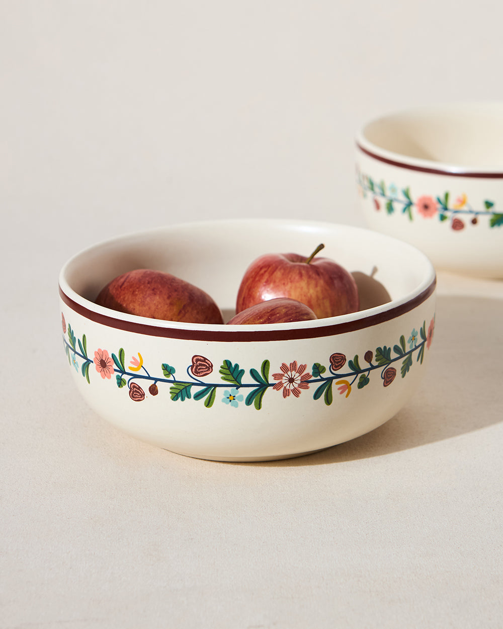 Tiara Serving  Bowl, 8" dia | Kashmir Trails