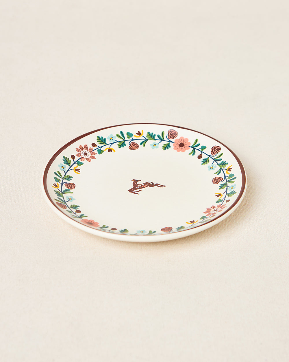 Hangul Quarter Plate, 8" dia | Kashmir Trails