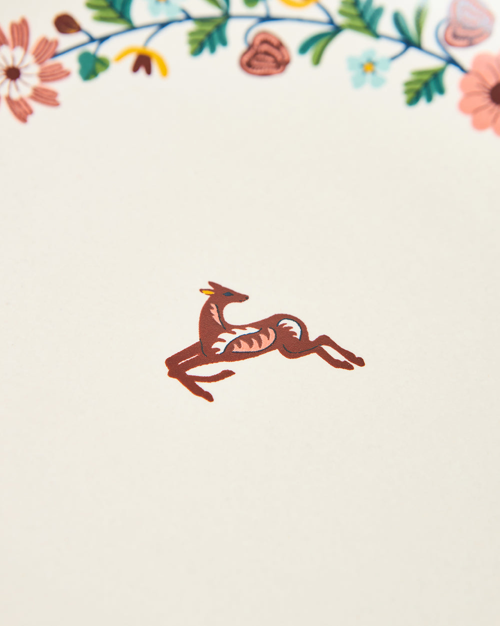 Hangul Quarter Plate, 8" dia | Kashmir Trails