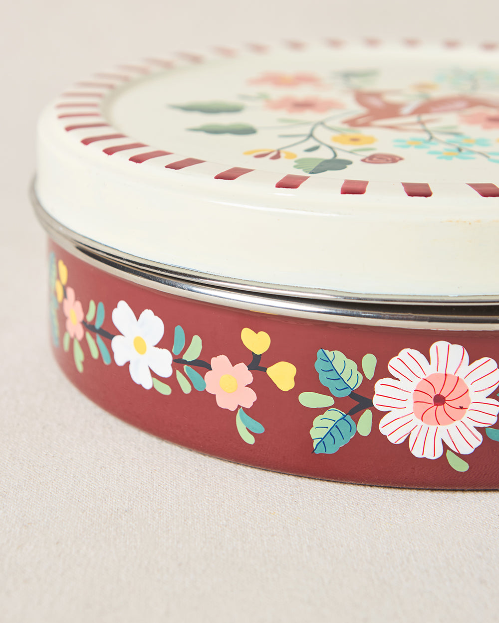 Hangul Hand-painted Masala Box | Kashmir Trails