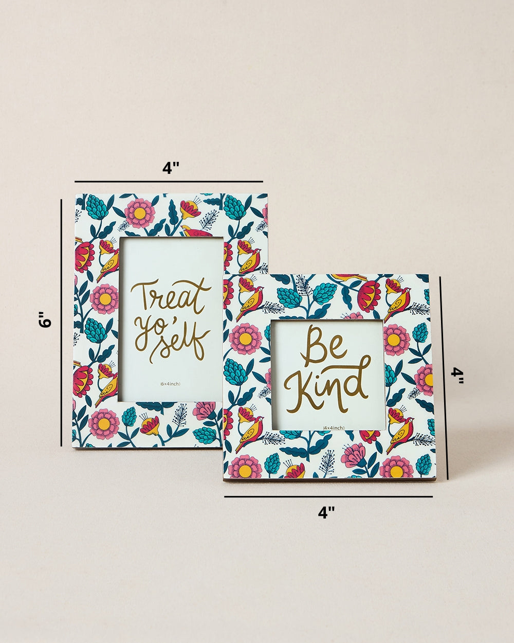 Country Wooden Photo Frame - Set of 2