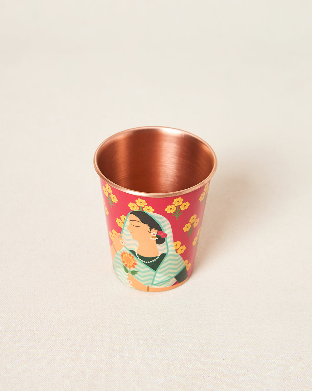 Rani Copper Tumbler, 250 ml | Palace Memoirs