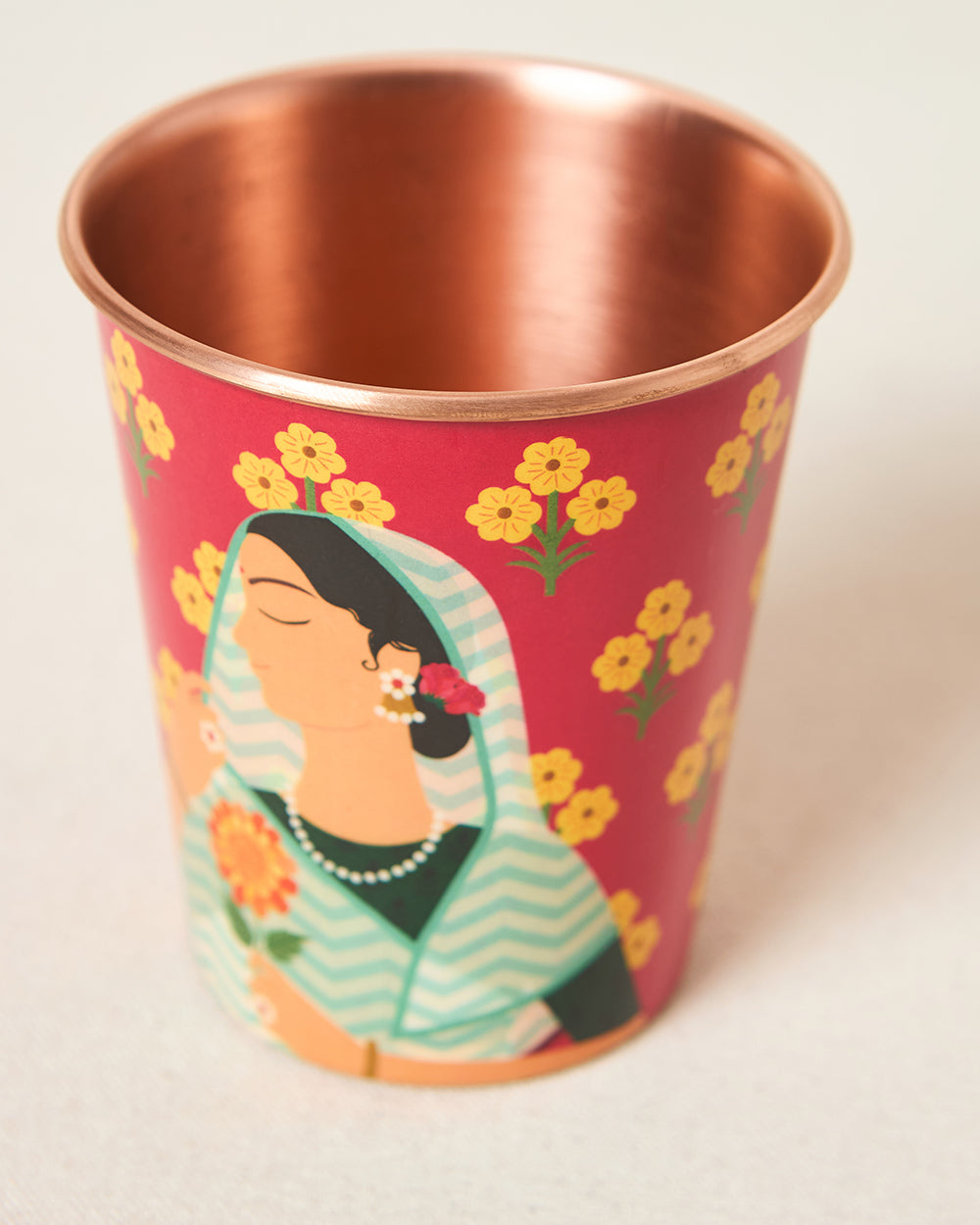 Rani Copper Tumbler, 250 ml | Palace Memoirs