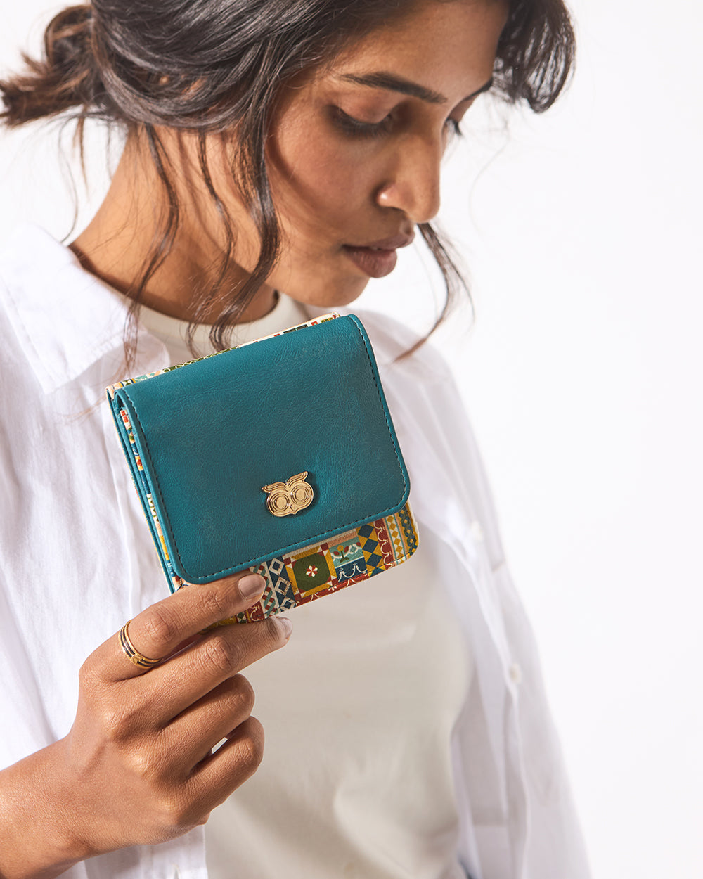 The Kyoto Wallet - Mini | Karaikudi Tiles