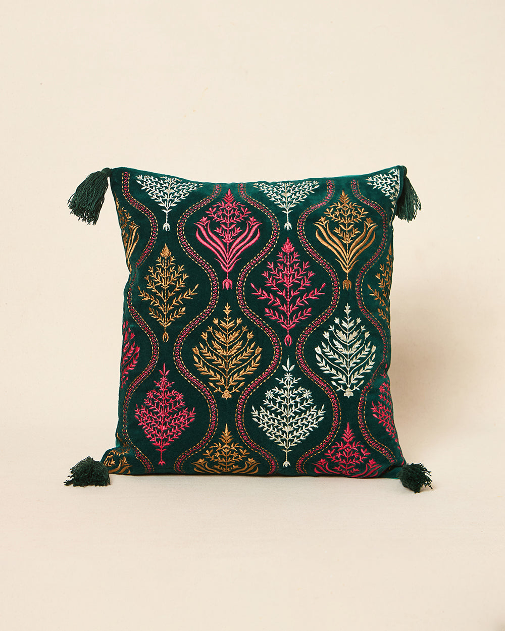 Jaal Cushion Cover, 16" | Palace Memoirs