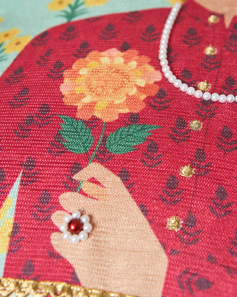 Sawai Cushion Cover, 16" | Palace Memoirs